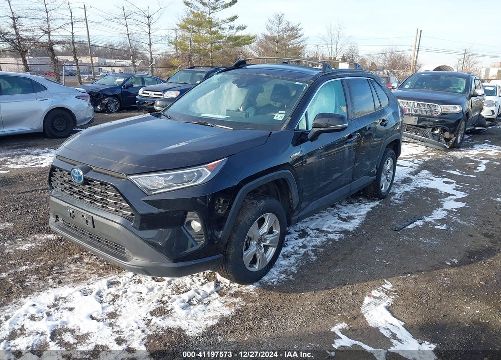 2021 TOYOTA RAV4 HYBRID XLE VIN: 2T3RWRFV7MW109215