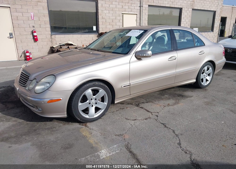 2003 MERCEDES-BENZ E 500 VIN: WDBUF70J23A163618
