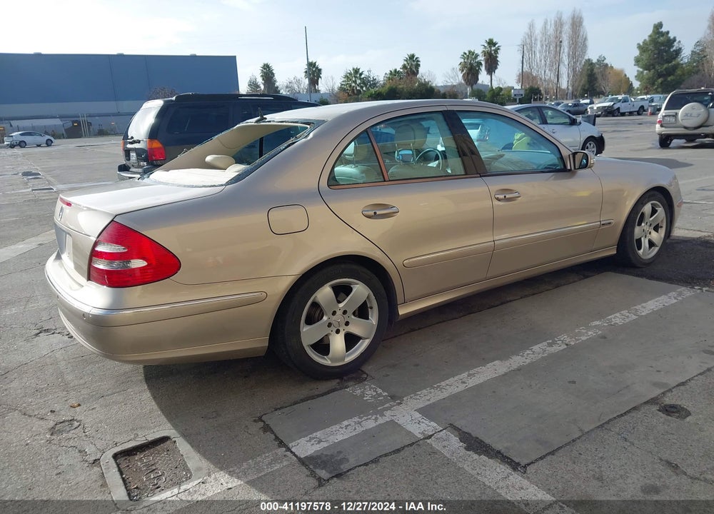 2003 MERCEDES-BENZ E 500 VIN: WDBUF70J23A163618