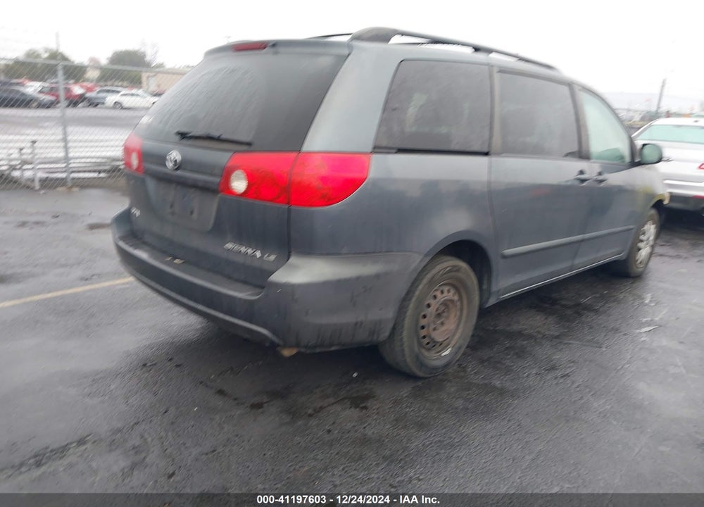 2008 TOYOTA SIENNA LE VIN: 5TDZK23C48S145778