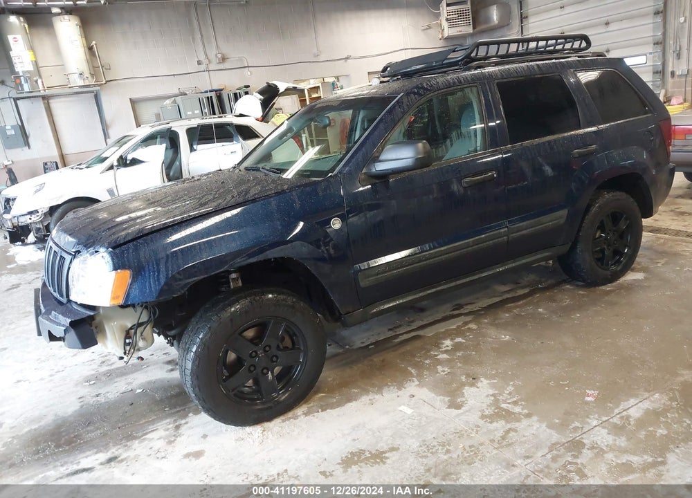 2005 JEEP GRAND CHEROKEE LAREDO VIN: 1J4HR48N05C727655