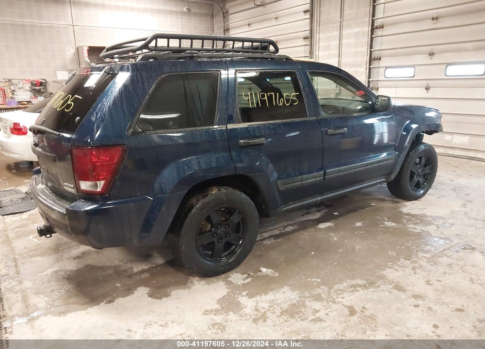2005 JEEP GRAND CHEROKEE LAREDO VIN: 1J4HR48N05C727655