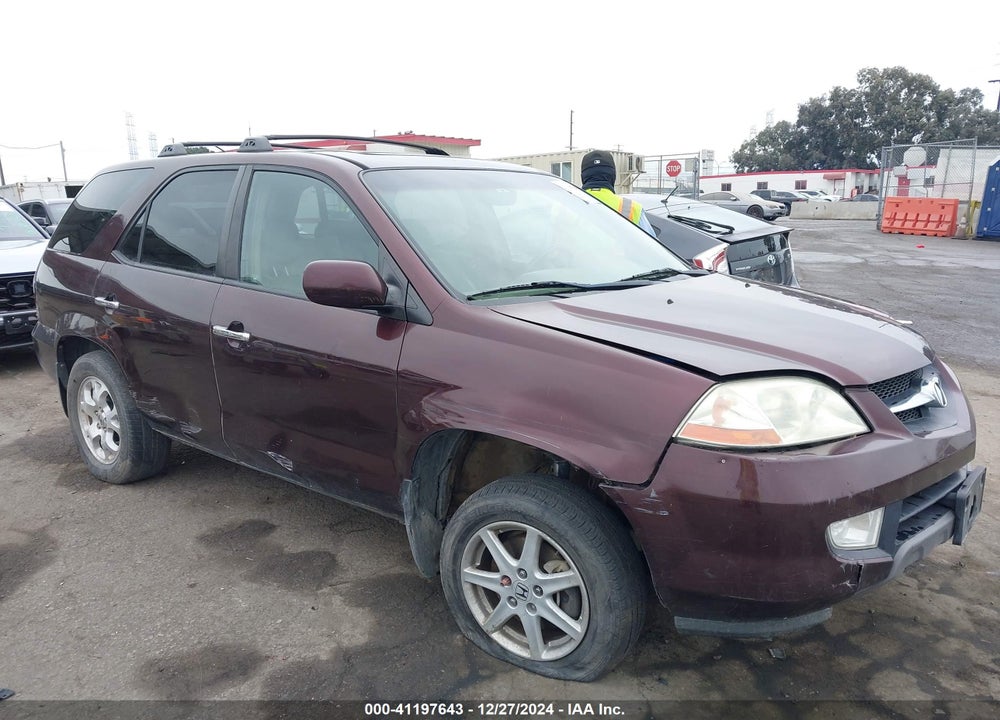 2002 ACURA MDX TOURING PKG VIN: 2HNYD18662H503126