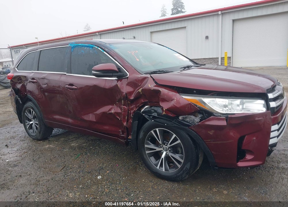 2017 TOYOTA HIGHLANDER LE VIN: 5TDBZRFH5HS432818