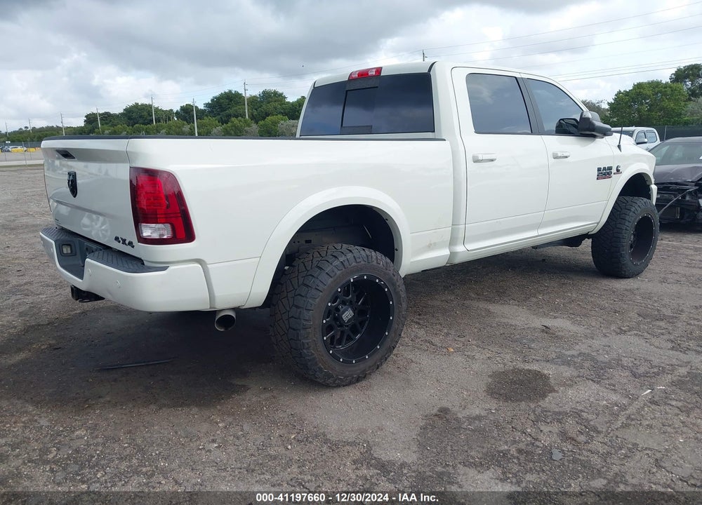 2018 RAM 2500 LAIE  4X4 6'4 BOX VIN: 3C6UR5FL9JG368137