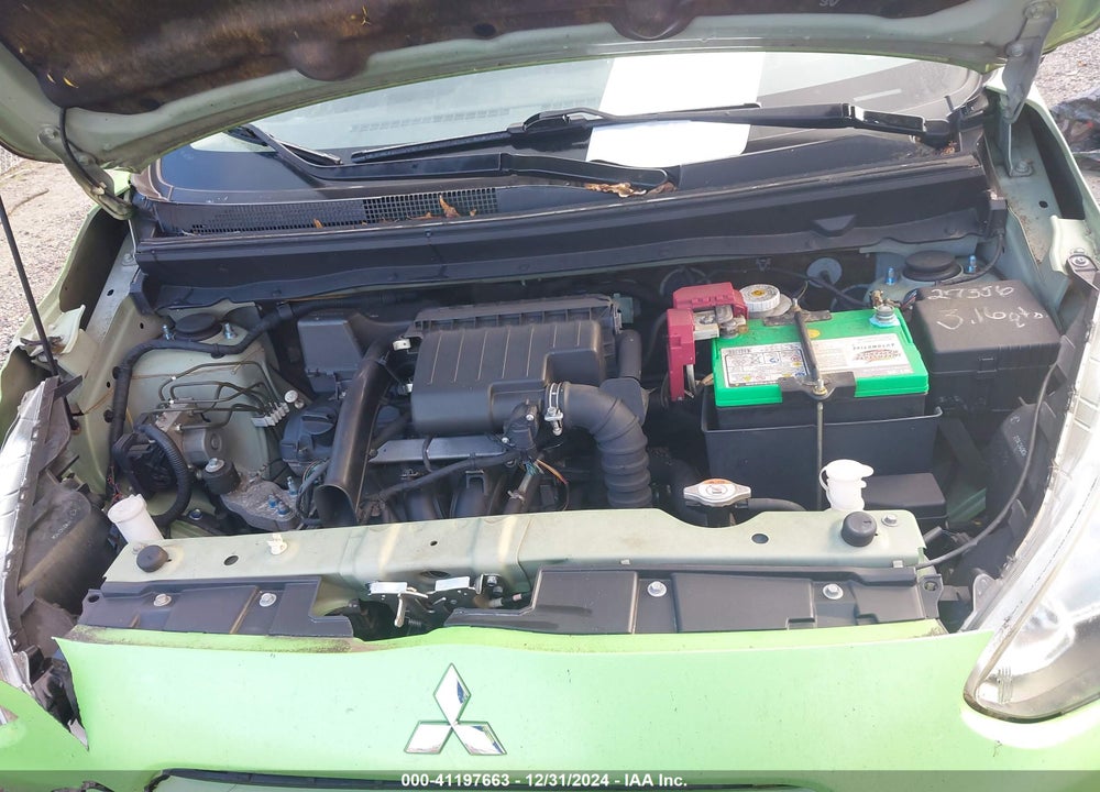 2014 MITSUBISHI MIRAGE VIN: ML32A3HJ4EH017755