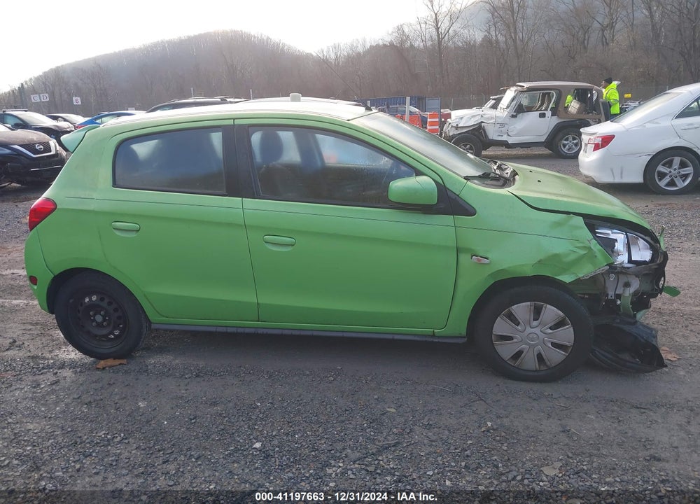 2014 MITSUBISHI MIRAGE VIN: ML32A3HJ4EH017755