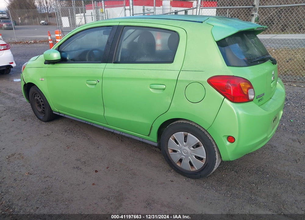 2014 MITSUBISHI MIRAGE VIN: ML32A3HJ4EH017755