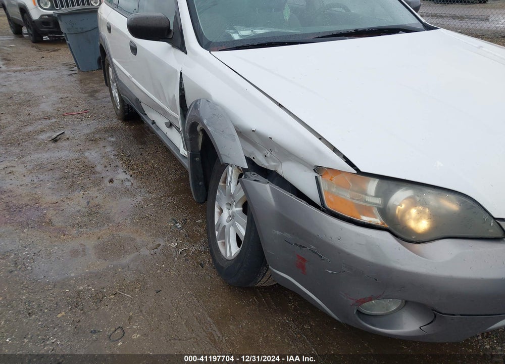 2005 SUBARU OUTBACK 2.5I VIN: 4S4BP61C257318003