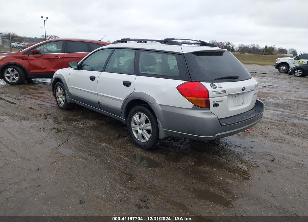 2005 SUBARU OUTBACK 2.5I VIN: 4S4BP61C257318003