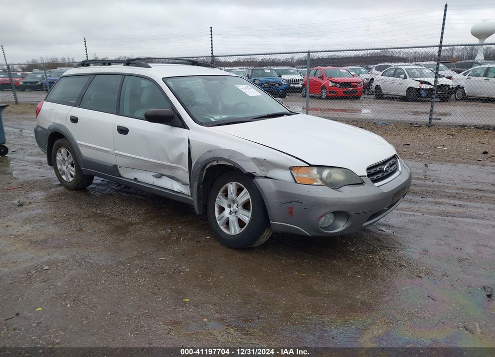 2005 SUBARU OUTBACK 2.5I VIN: 4S4BP61C257318003