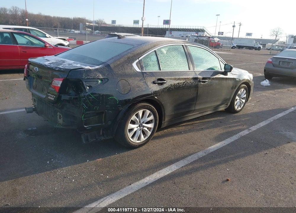 2016 SUBARU LEGACY 2.5I PREMIUM VIN: 4S3BNAD69G3006015