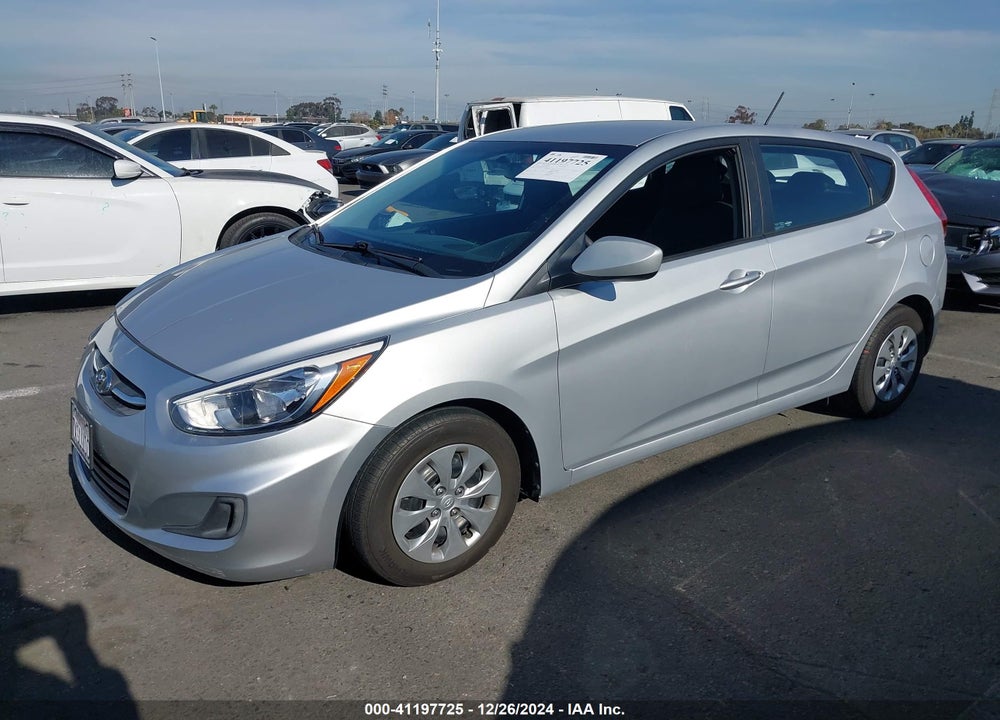 2017 HYUNDAI ACCENT SE VIN: KMHCT5AE7HU325899
