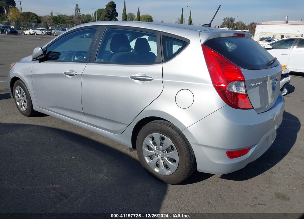 2017 HYUNDAI ACCENT SE VIN: KMHCT5AE7HU325899