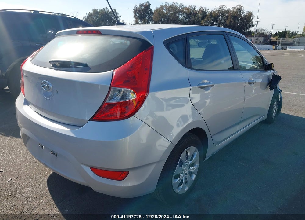 2017 HYUNDAI ACCENT SE VIN: KMHCT5AE7HU325899
