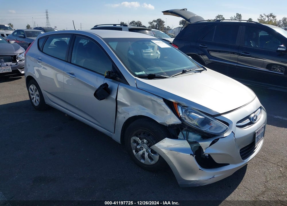 2017 HYUNDAI ACCENT SE VIN: KMHCT5AE7HU325899