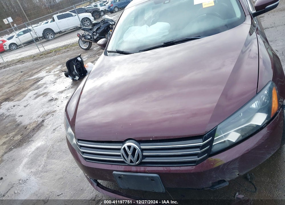2013 VOLKSWAGEN PASSAT 2.5L SE VIN: 1VWBP7A36DC103690