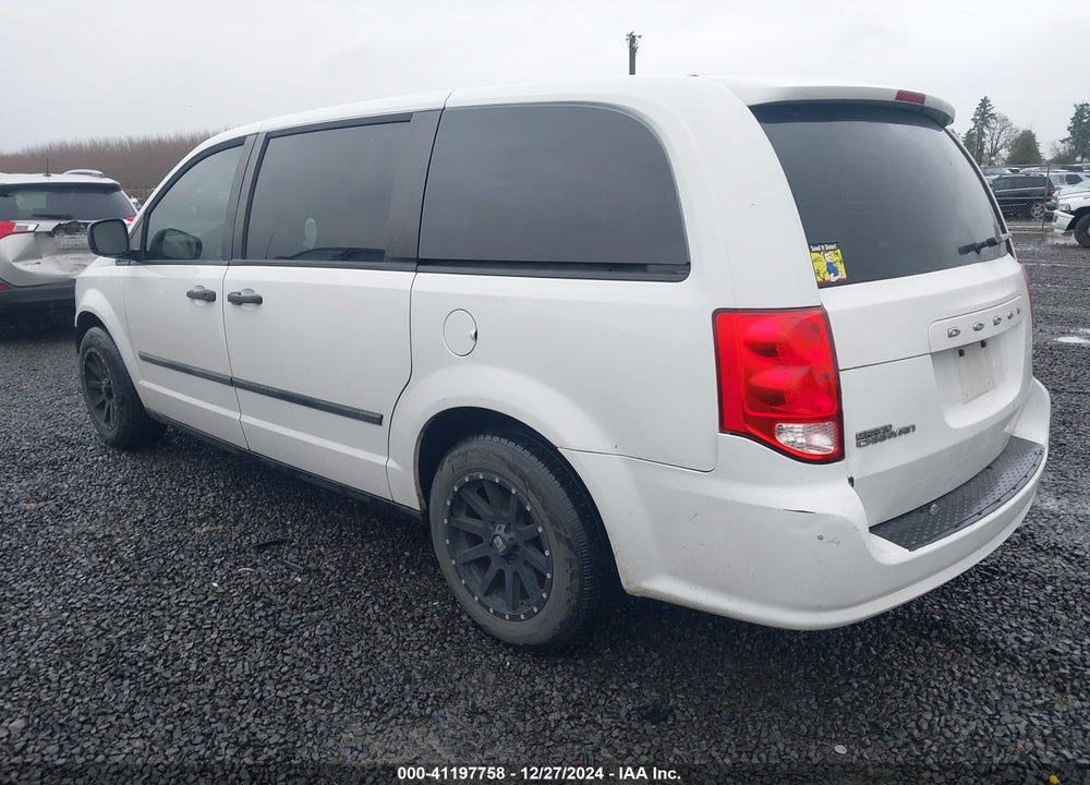 2014 DODGE GRAND CARAVAN SE/SXT VIN: 2C4RDGBG0ER298917