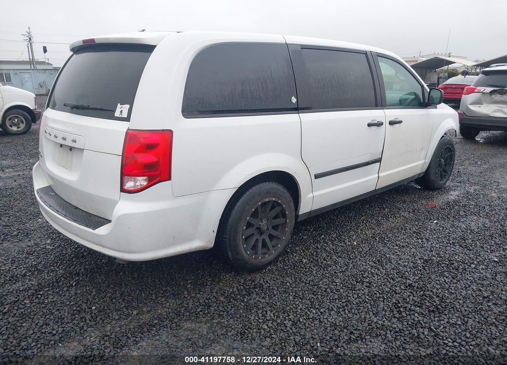 2014 DODGE GRAND CARAVAN SE/SXT VIN: 2C4RDGBG0ER298917