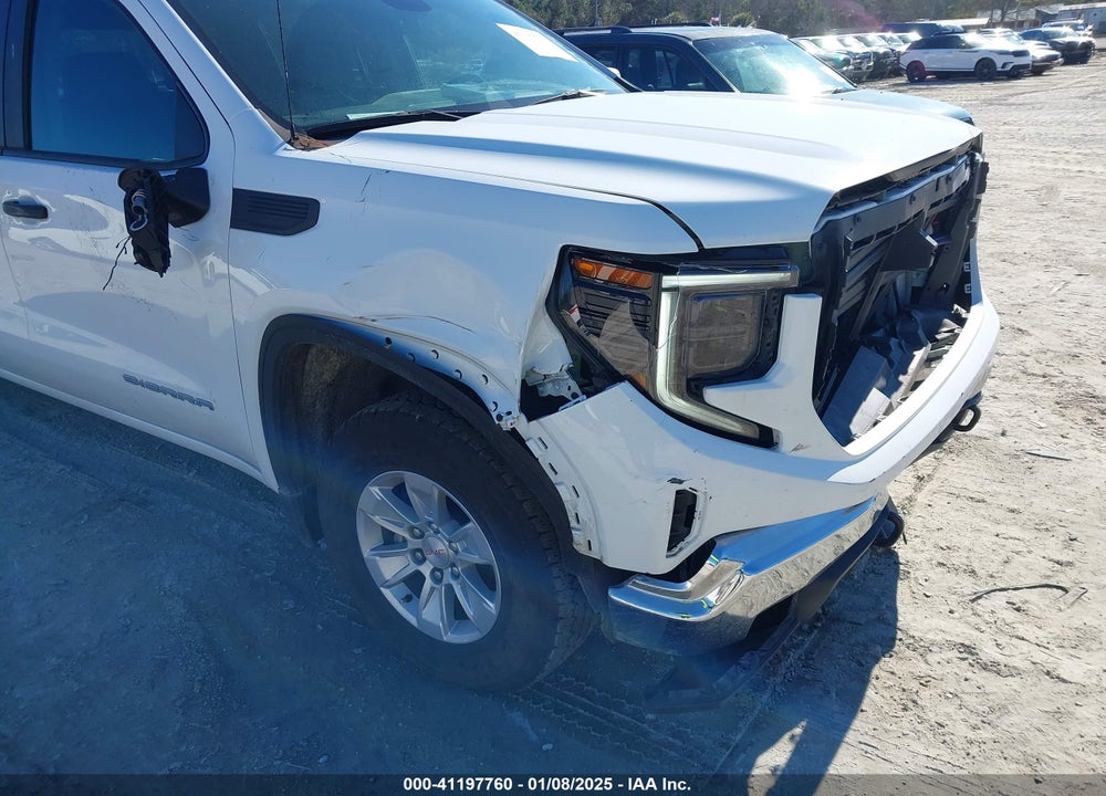 2022 GMC SIERRA 1500 4WD SHORT BOX PRO VIN: 1GTUUAED8NZ543963