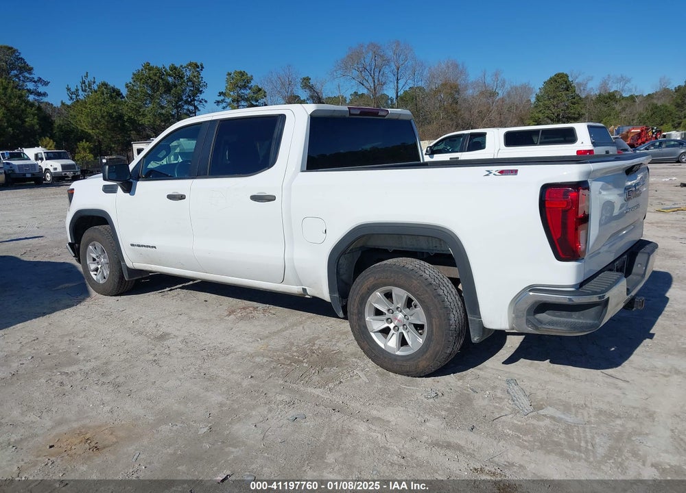 2022 GMC SIERRA 1500 4WD SHORT BOX PRO VIN: 1GTUUAED8NZ543963