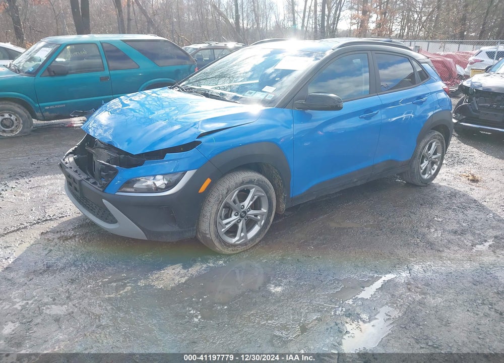 2022 HYUNDAI KONA SEL VIN: KM8K6CAB5NU889365