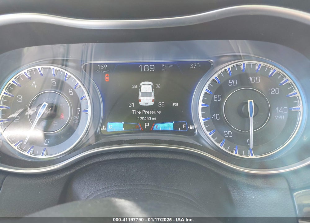 2016 CHRYSLER 300C VIN: 2C3CCAEG3GH225393