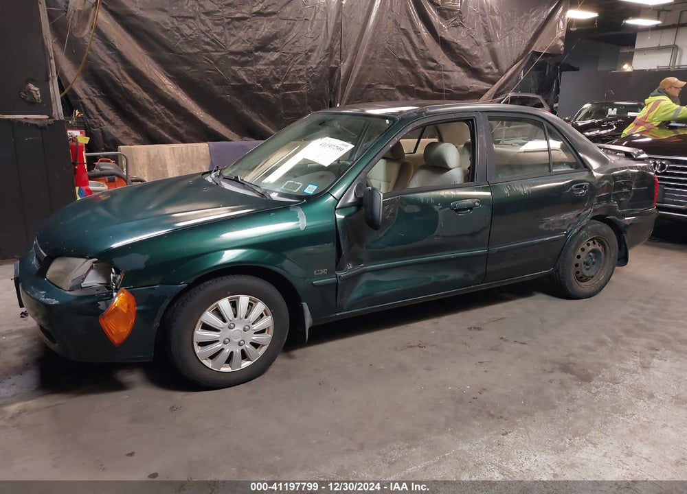 2000 MAZDA PROTEGE DX/LX VIN: JM1BJ2228Y0208736