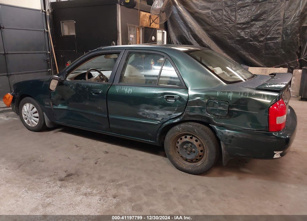 2000 MAZDA PROTEGE DX/LX VIN: JM1BJ2228Y0208736