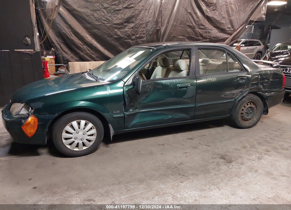 2000 MAZDA PROTEGE DX/LX VIN: JM1BJ2228Y0208736