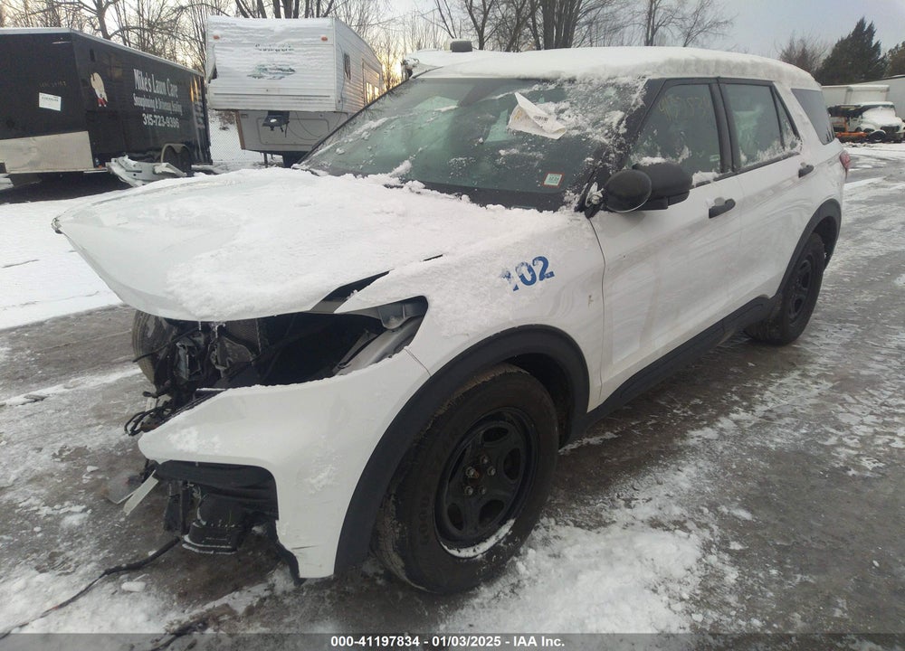 2021 FORD POLICE INTERCEPTOR VIN: 1FM5K8AB2MGC20490