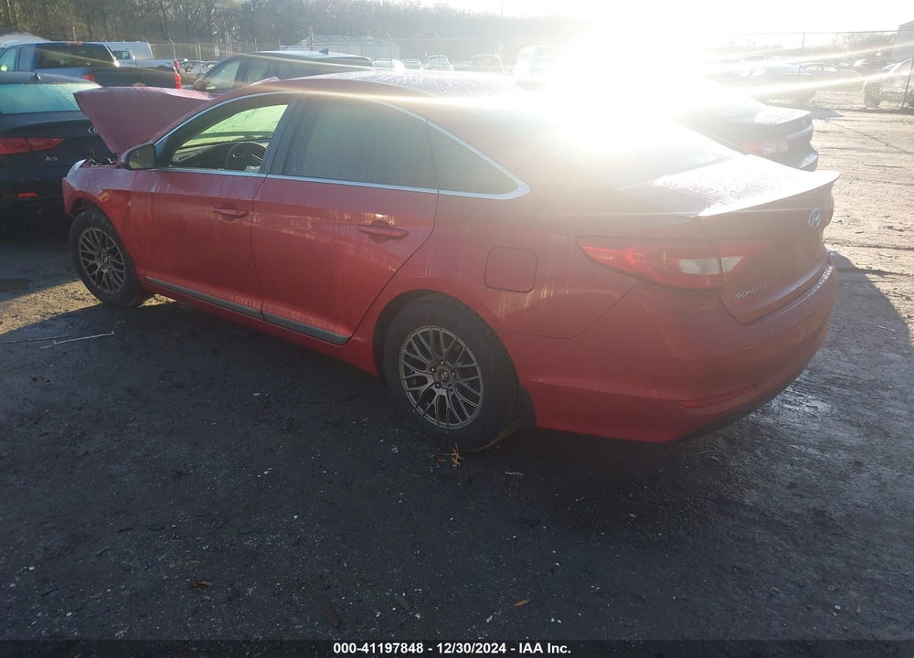 2017 HYUNDAI SONATA VIN: 5NPE24AF9HH542349