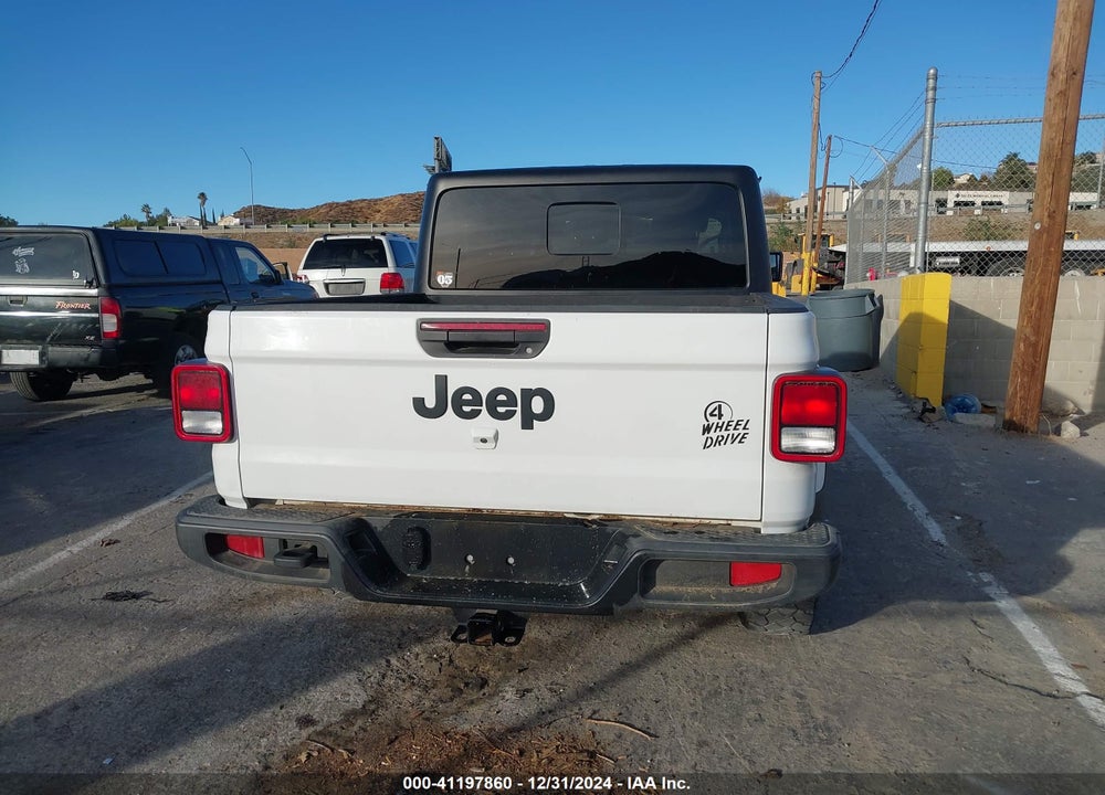 2022 JEEP GLADIATOR WILLYS 4X4 VIN: 1C6HJTAG9NL135343