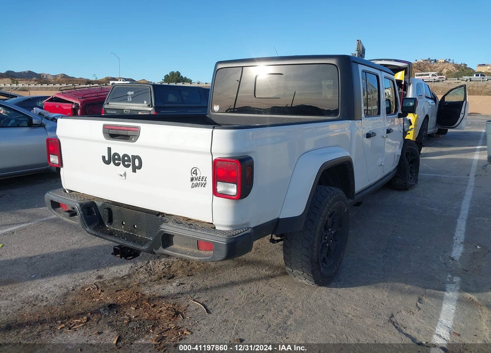 2022 JEEP GLADIATOR WILLYS 4X4 VIN: 1C6HJTAG9NL135343
