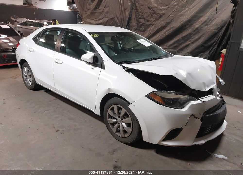 2014 TOYOTA COROLLA LE VIN: 2T1BURHE6EC113062