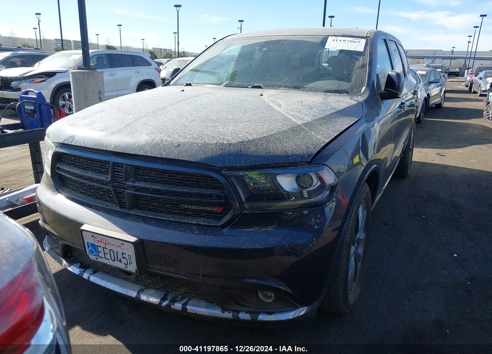 2014 DODGE DURANGO R/T VIN: 1C4SDHCT1EC341995
