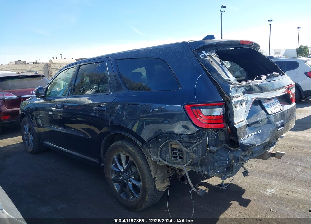 2014 DODGE DURANGO R/T VIN: 1C4SDHCT1EC341995