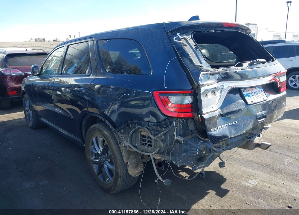 2014 DODGE DURANGO R/T VIN: 1C4SDHCT1EC341995