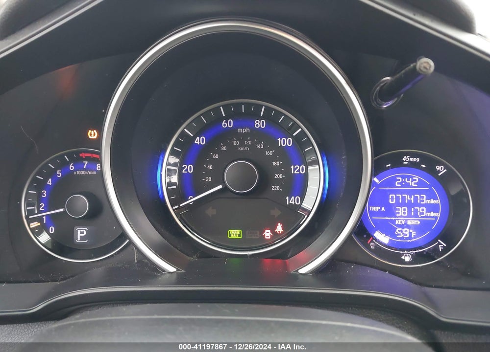 2017 HONDA FIT VIN: JHMGK5H74HS008513