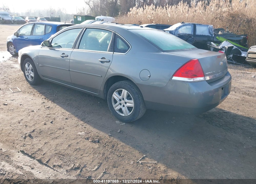 2008 CHEVROLET IMPALA LS VIN: 2G1WB58K689155816