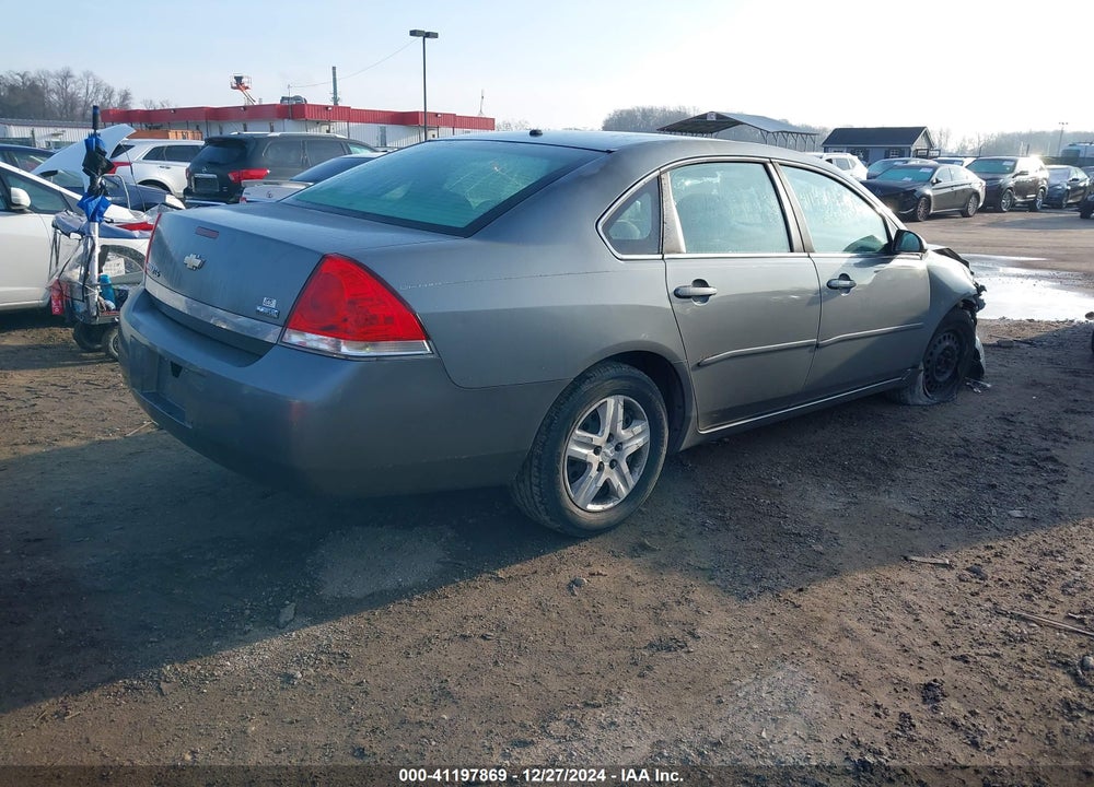 2008 CHEVROLET IMPALA LS VIN: 2G1WB58K689155816