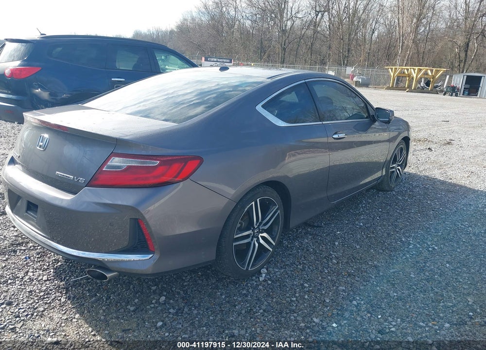 2016 HONDA ACCORD TOURING VIN: 1HGCT2B00GA000700
