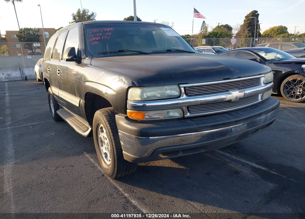 2004 CHEVROLET TAHOE LS VIN: 1GNEC13V34R256300