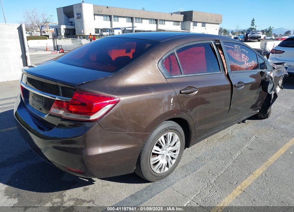 2013 HONDA CIVIC VIN: 2HGFB2F5XDH530255