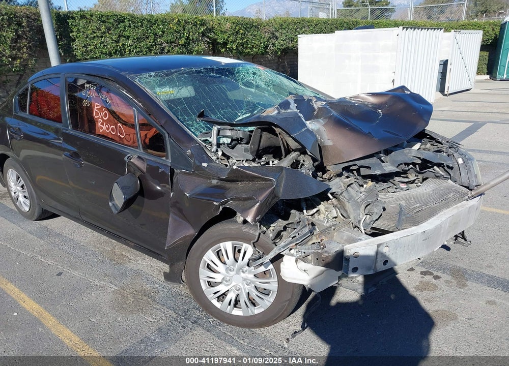 2013 HONDA CIVIC VIN: 2HGFB2F5XDH530255