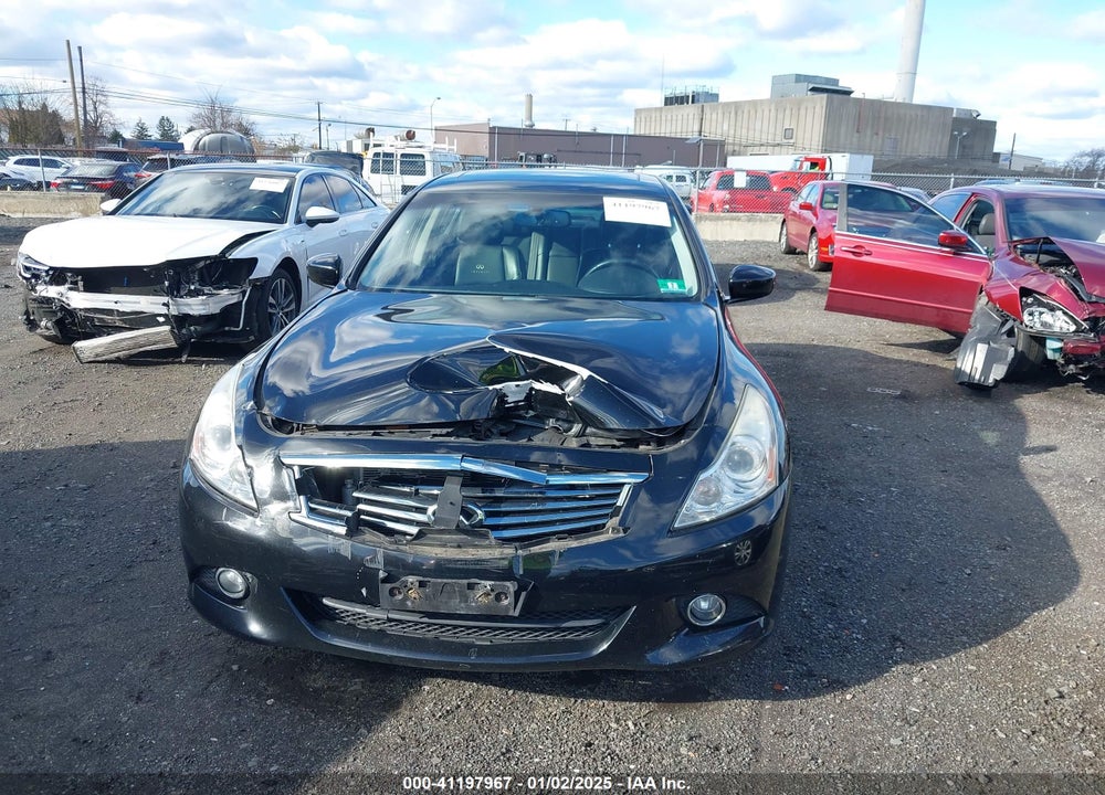 2012 INFINITI G37 VIN: JN1CV6AR6CM974676