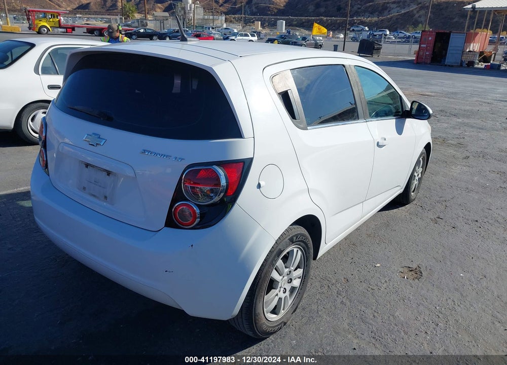 2014 CHEVROLET SONIC VIN: 1G1JC6SH9E4227343