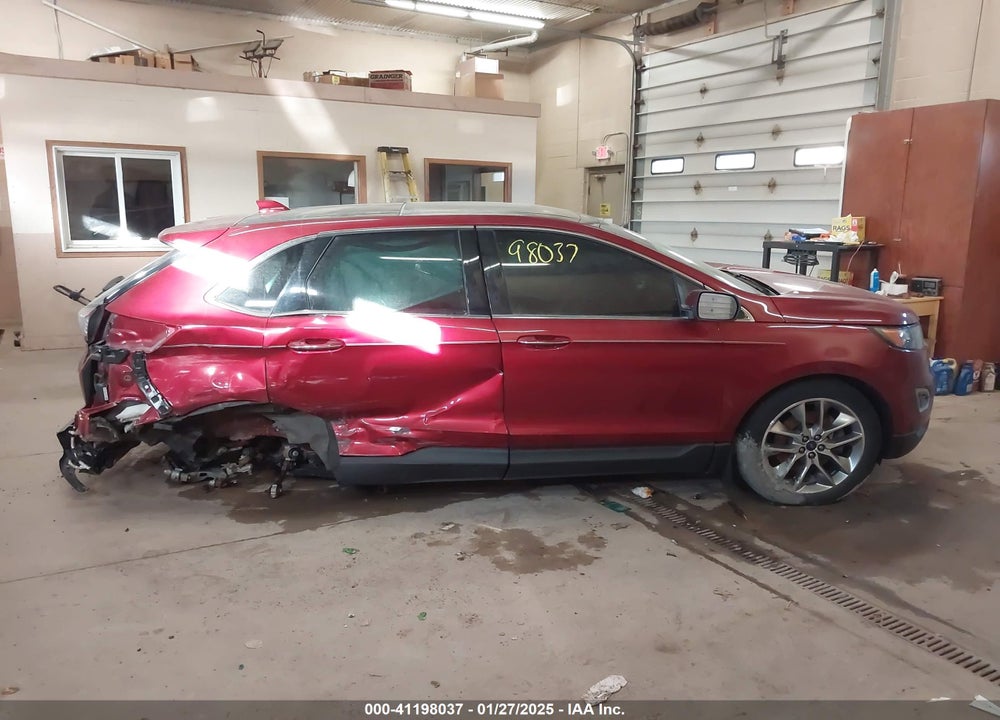 2017 FORD EDGE TITANIUM VIN: 2FMPK4K94HBC32747