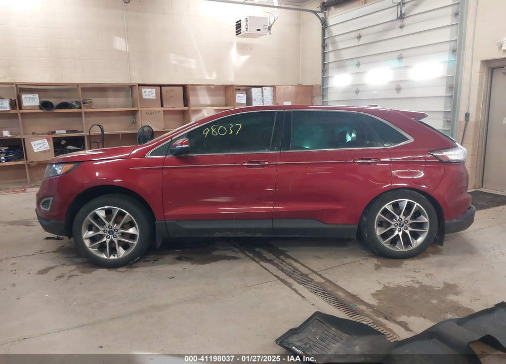 2017 FORD EDGE TITANIUM VIN: 2FMPK4K94HBC32747