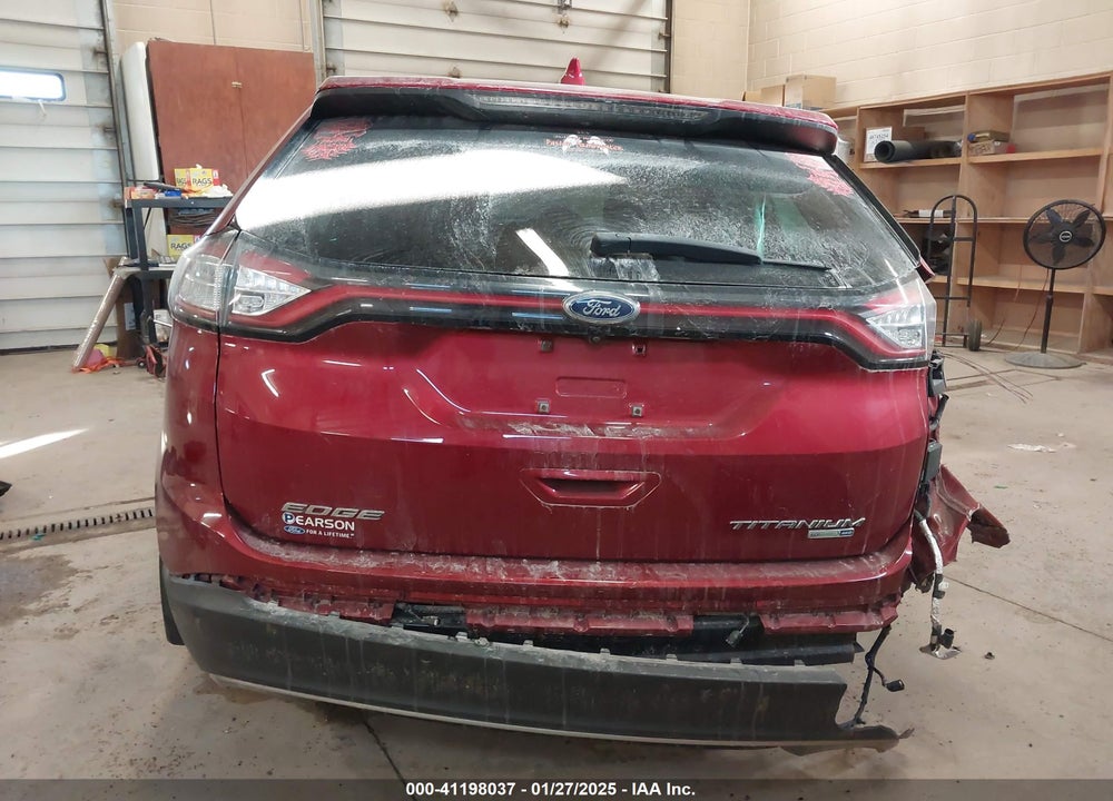 2017 FORD EDGE TITANIUM VIN: 2FMPK4K94HBC32747